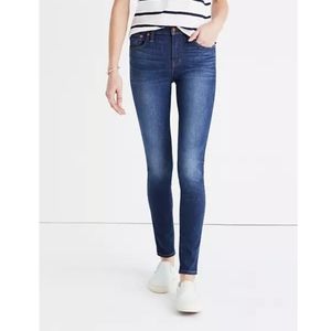 Madewell 9” High Riser Skinny Skinny Jeans Sz 26